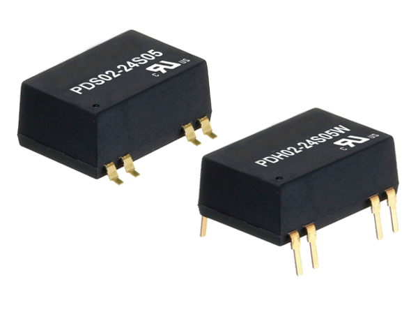2W DC/DC PCB Mount Power Supply